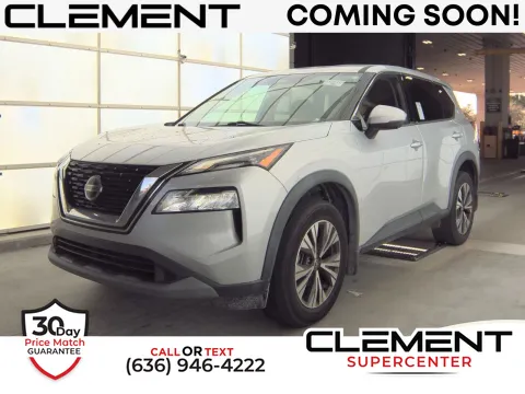 Silver 2021 Nissan Rogue SV for sale in Florissant, MO