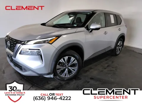 Silver 2021 Nissan Rogue SV for sale in Florissant, MO