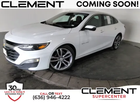 White 2023 Chevrolet Malibu LT for sale in Florissant, MO