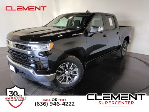 Black 2023 Chevrolet Silverado 1500 LT for sale in Florissant, MO