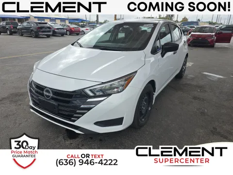 White 2025 Nissan Versa 1.6 S for sale in Florissant, MO