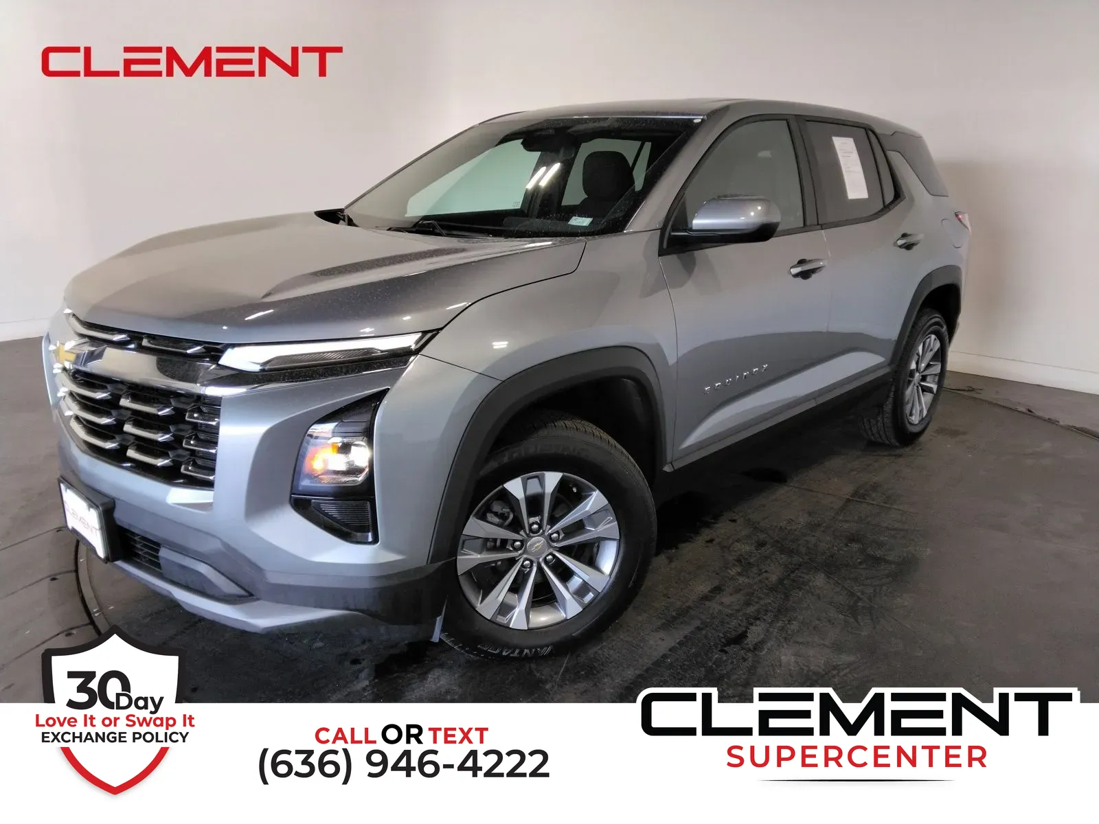 Gray 2025 Chevrolet Equinox LT for sale in Florissant, MO