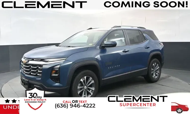 Blue 2025 Chevrolet Equinox LT for sale in Florissant, MO