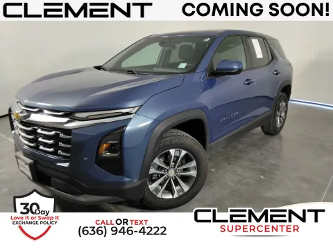 Blue 2025 Chevrolet Equinox LT for sale in Florissant, MO