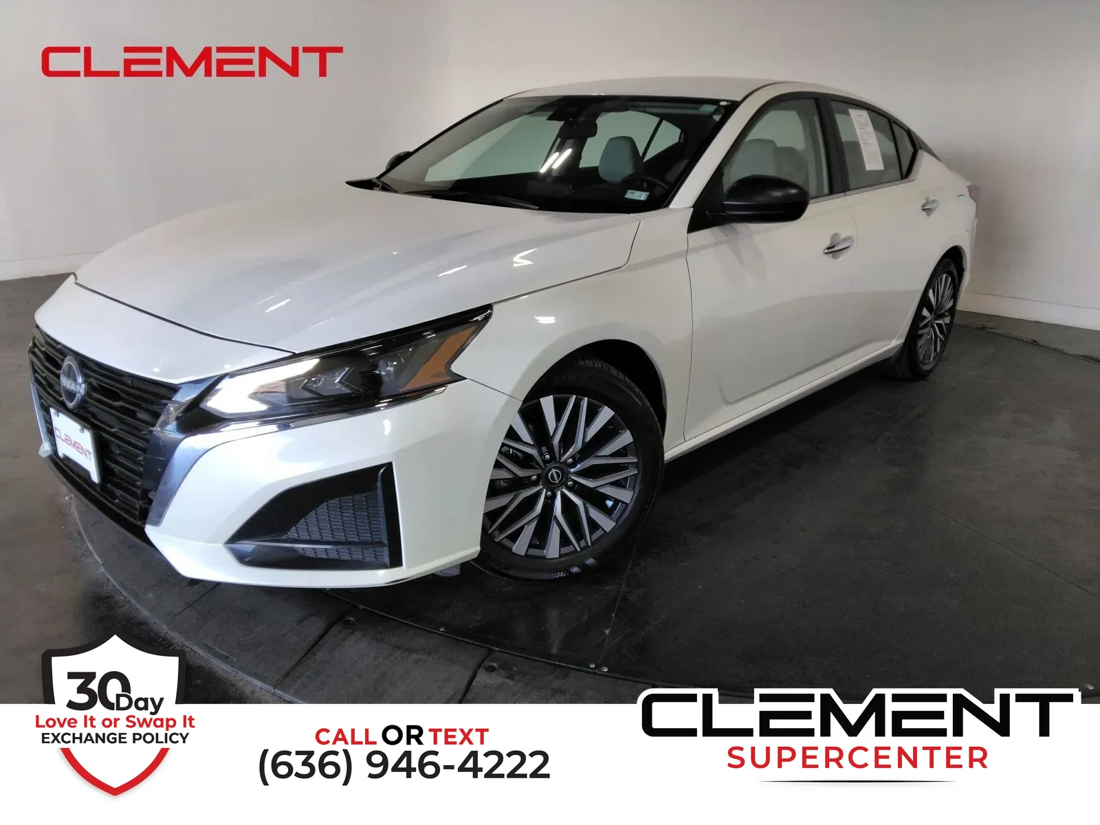 White 2025 Nissan Altima 2.5 SV for sale in Florissant, MO