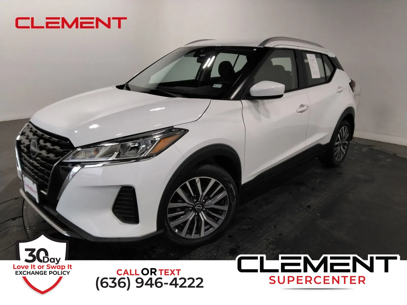 White 2023 Nissan Kicks SV for sale in Florissant, MO