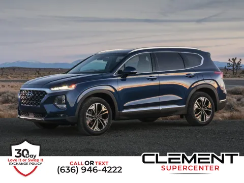 Green 2019 Hyundai Santa Fe SE for sale in Florissant, MO