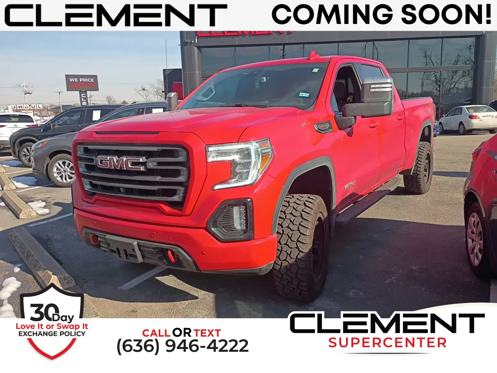 Red 2021 GMC Sierra 1500 AT4 for sale in Florissant, MO
