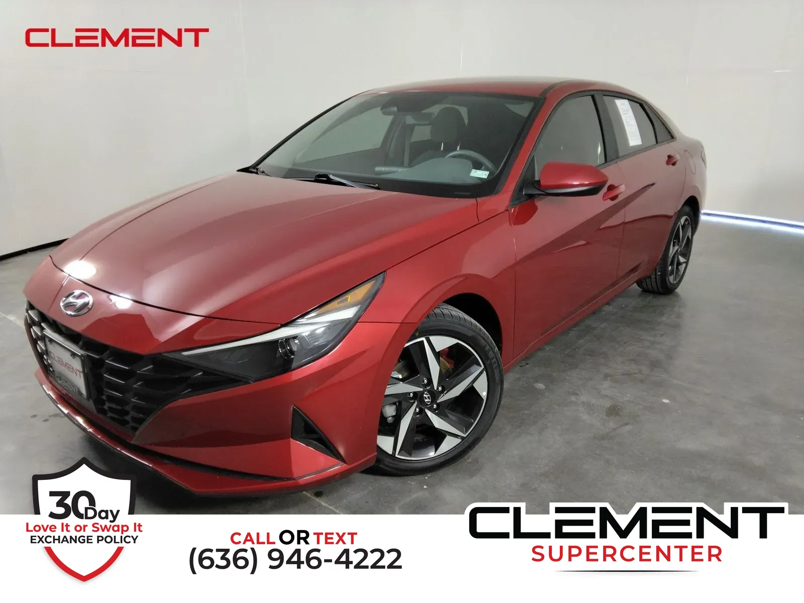 Red 2023 Hyundai Elantra SEL for sale in Florissant, MO