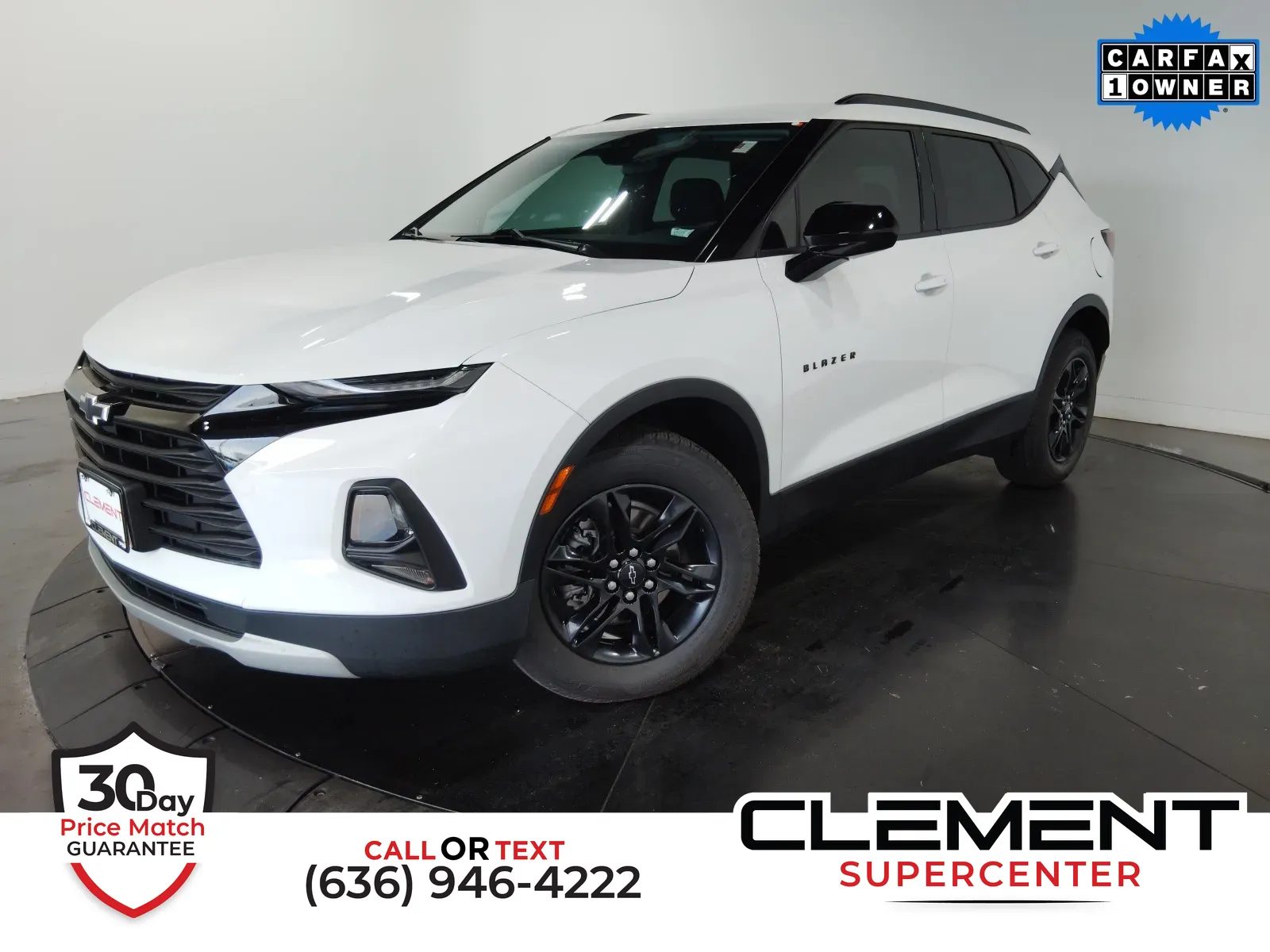 White 2022 Chevrolet Blazer LT for sale in Florissant, MO