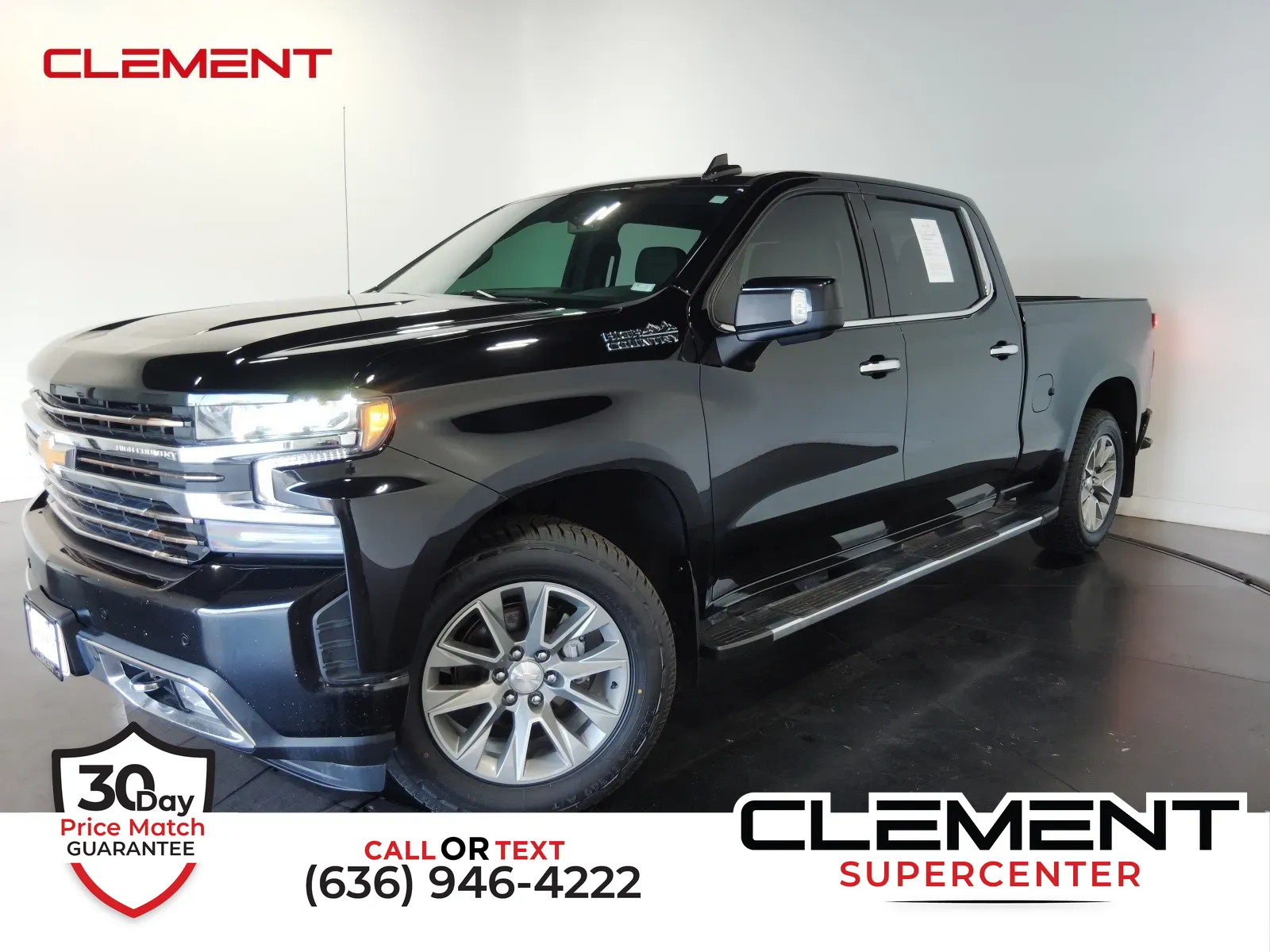 Black 2022 Chevrolet Silverado 1500 LTD High Country for sale in Florissant, MO