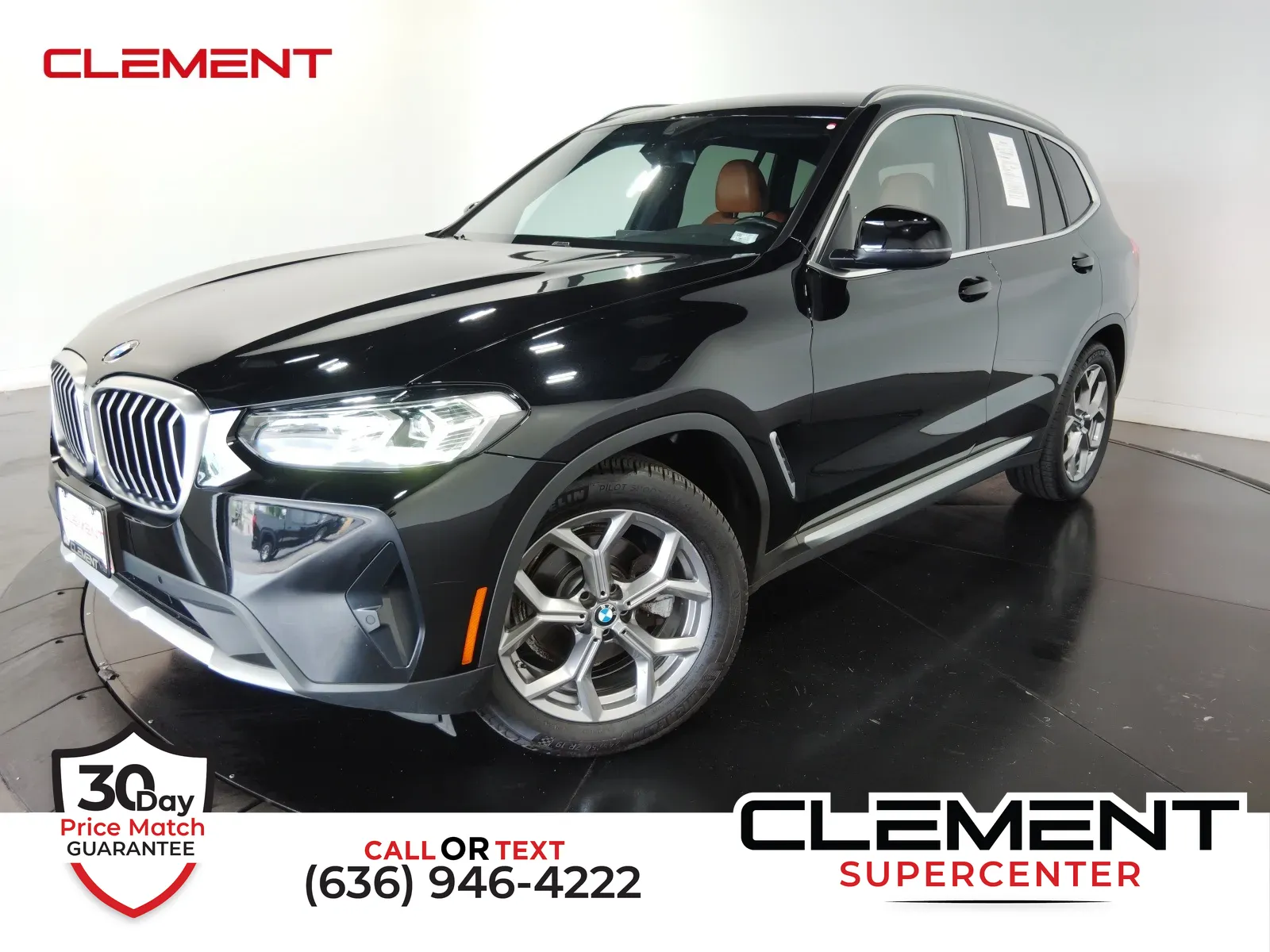 Black 2022 BMW X3 xDrive30i for sale in Florissant, MO
