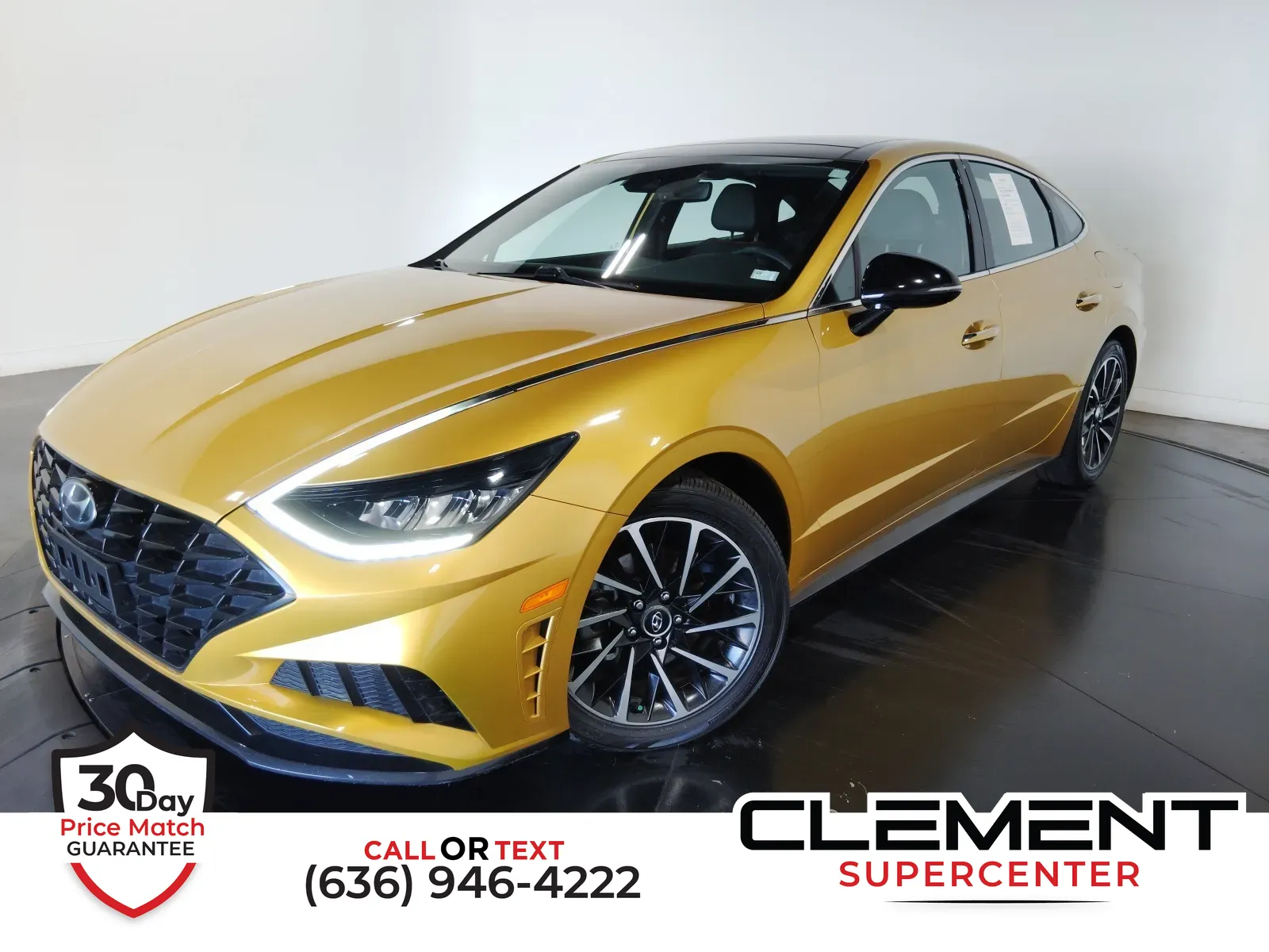 Yellow 2020 Hyundai Sonata SEL Plus for sale in Florissant, MO