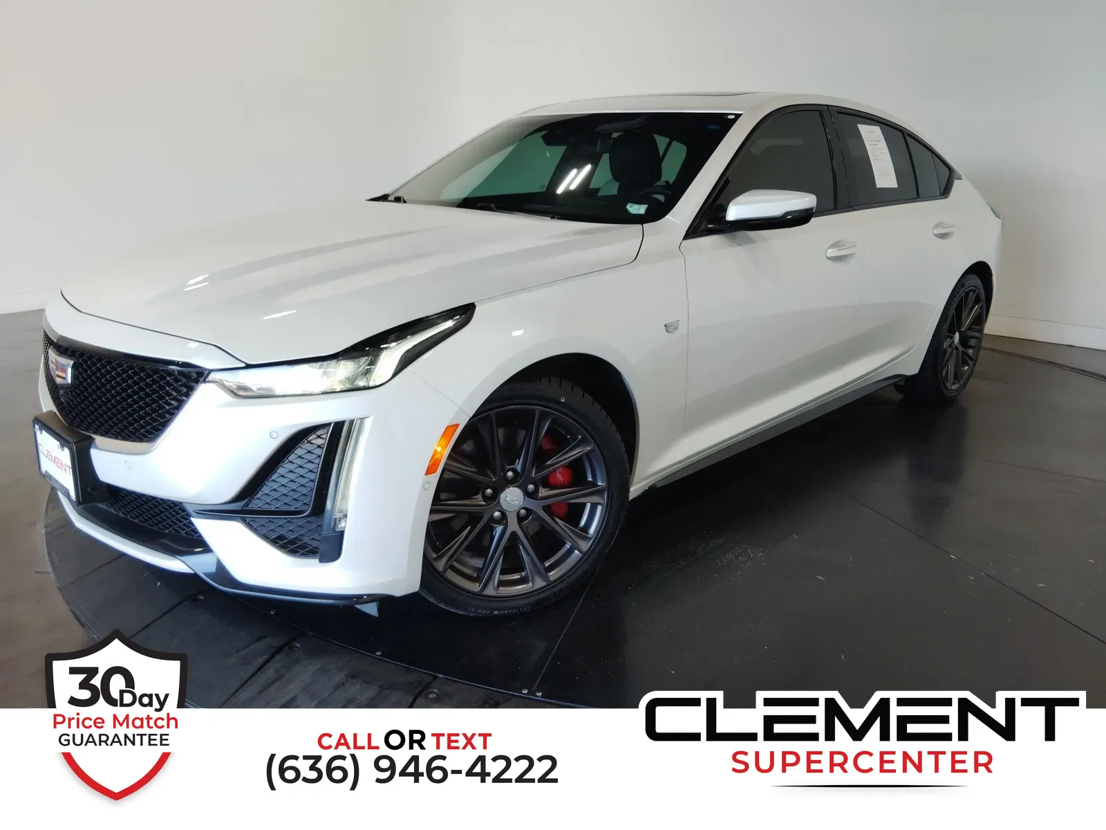 White 2021 Cadillac CT5 Sport for sale in Florissant, MO