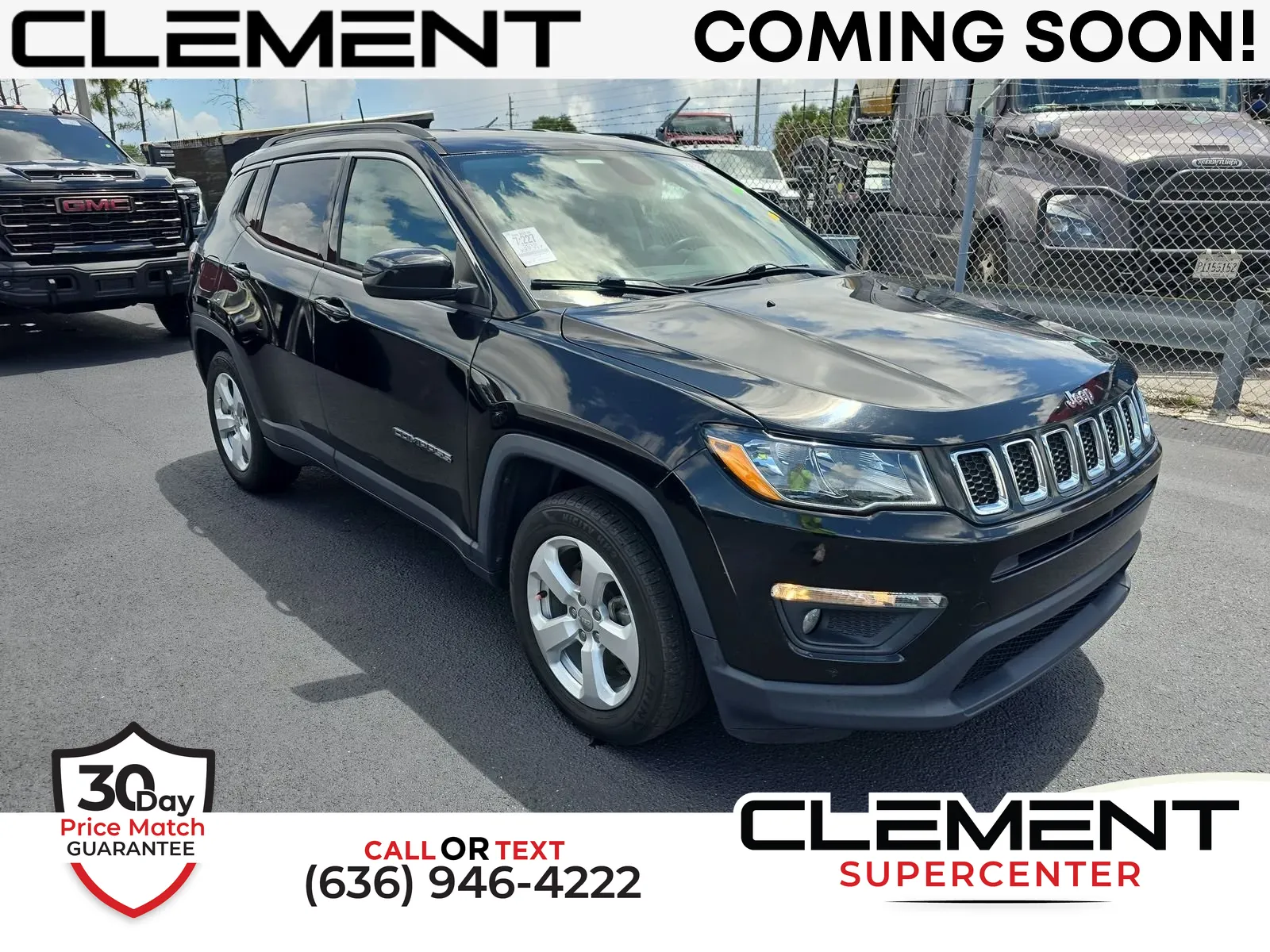 Black 2019 Jeep Compass Latitude for sale in Florissant, MO