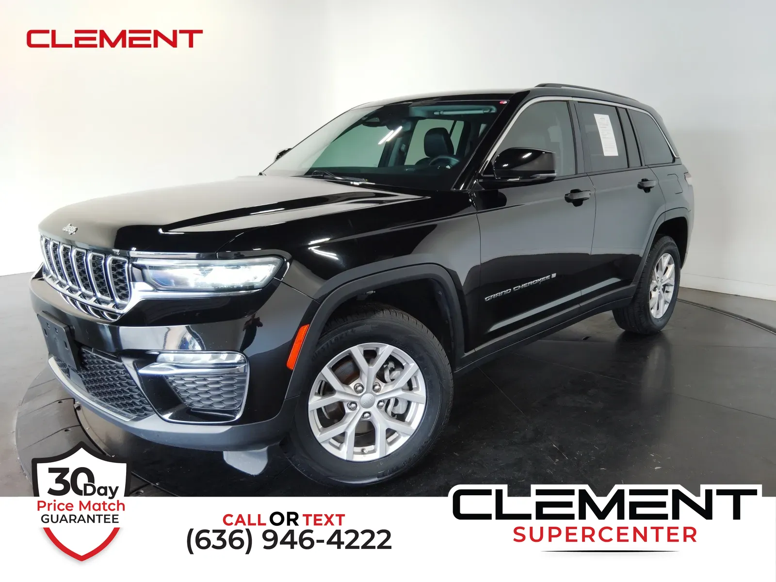 Black 2022 Jeep Grand Cherokee Limited for sale in Florissant, MO