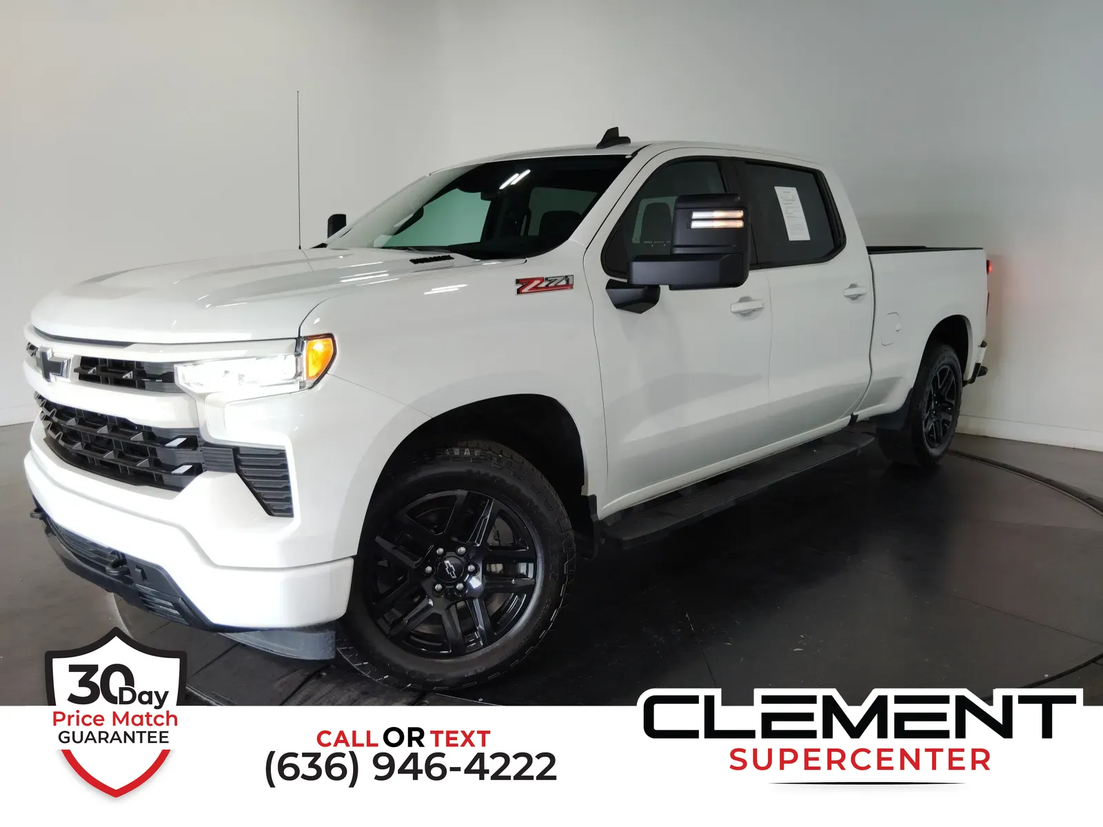 White 2023 Chevrolet Silverado 1500 RST for sale in Florissant, MO
