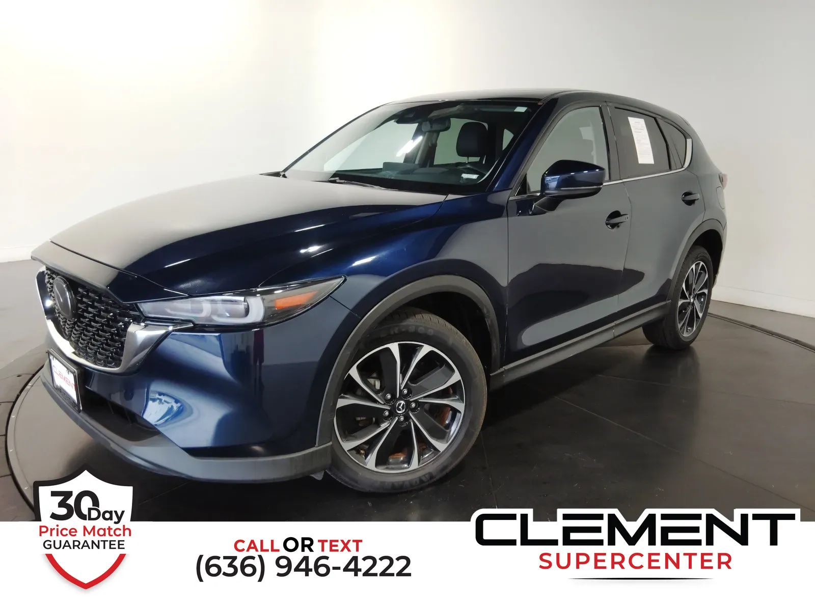 Blue 2022 Mazda CX-5 2.5 S Premium Plus Package for sale in Florissant, MO