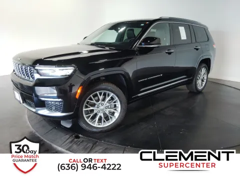 Black 2022 Jeep Grand Cherokee L Summit for sale in Florissant, MO