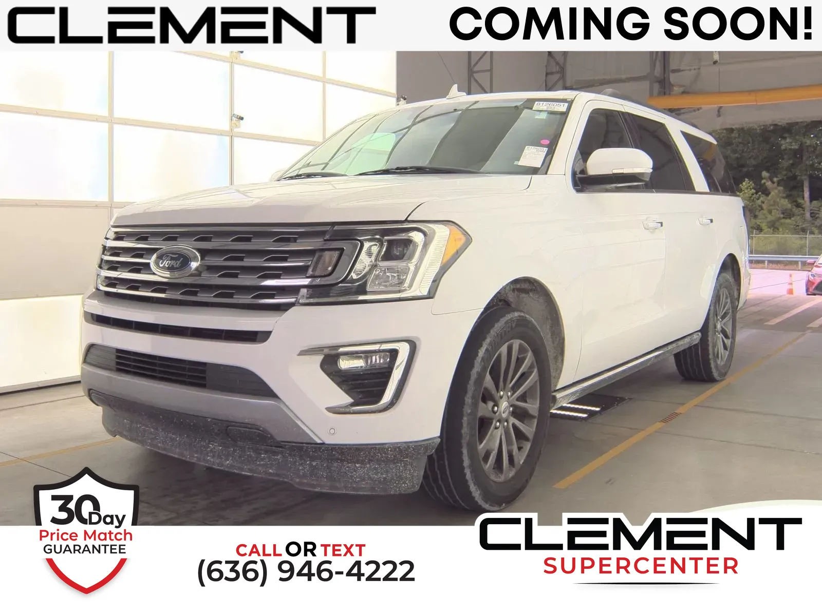 White 2020 Ford Expedition Max Limited for sale in Florissant, MO