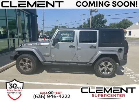 Silver 2013 Jeep Wrangler Unlimited Sahara for sale in Florissant, MO