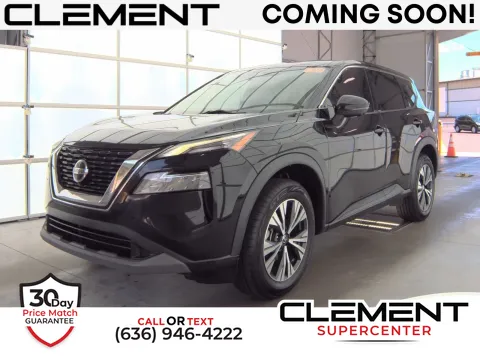 Black 2021 Nissan Rogue SV for sale in Florissant, MO