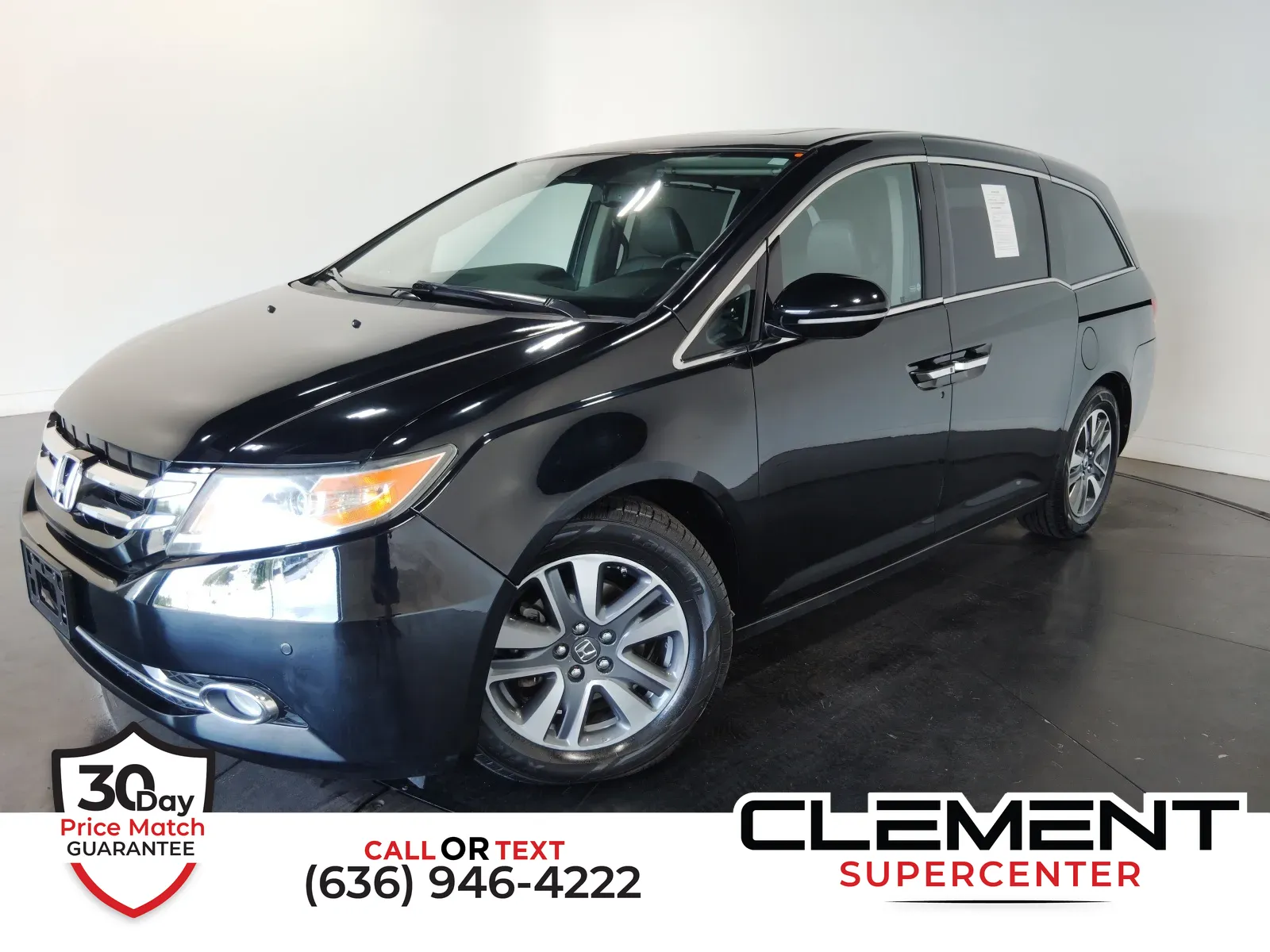 Black 2017 Honda Odyssey Touring for sale in Florissant, MO