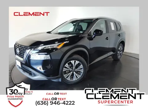 Black 2023 Nissan Rogue SV for sale in Florissant, MO