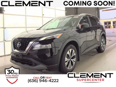 Black 2023 Nissan Rogue SV for sale in Florissant, MO