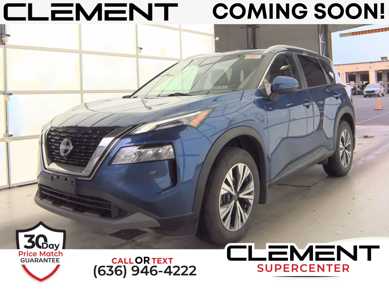 Blue 2022 Nissan Rogue SV for sale in Florissant, MO