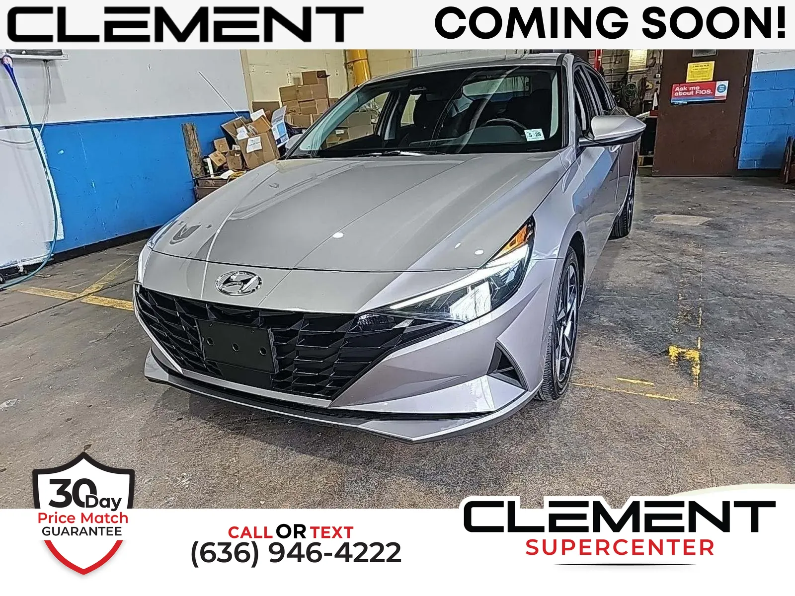 Silver 2023 Hyundai Elantra SEL for sale in Florissant, MO