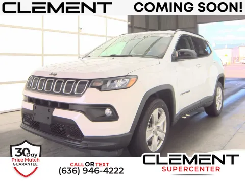 White 2022 Jeep Compass Latitude for sale in Florissant, MO