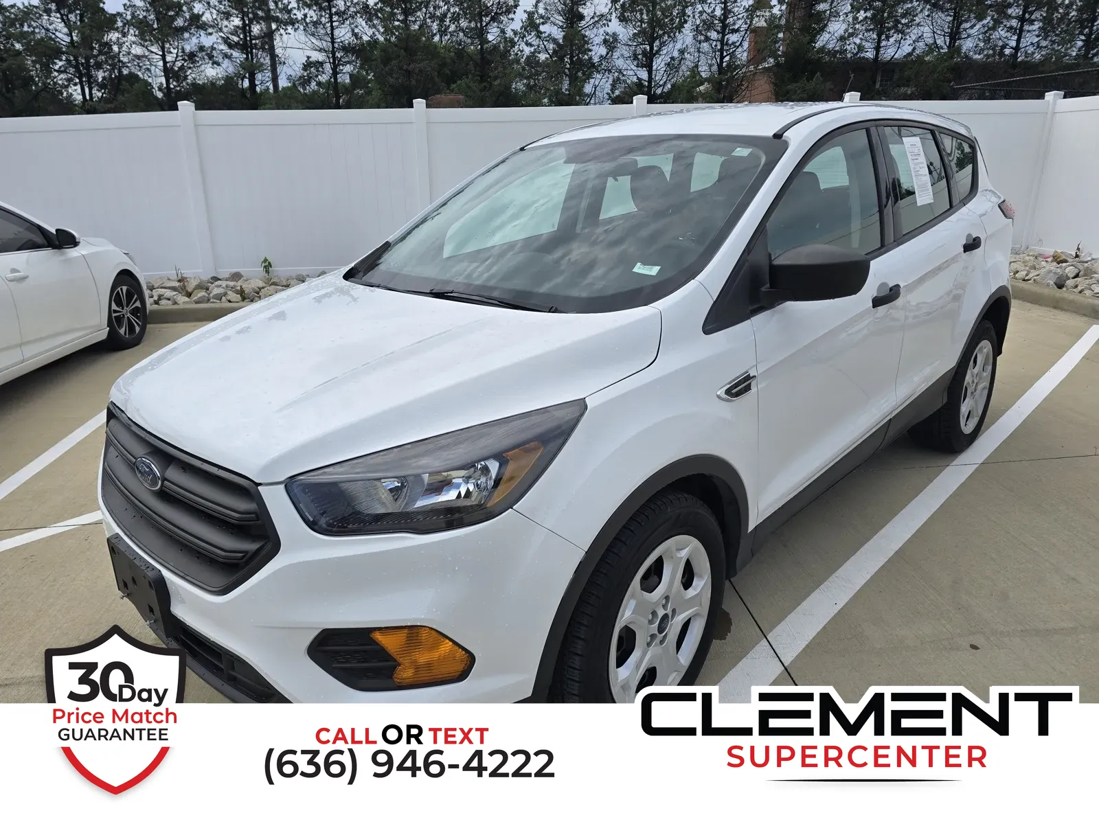 White 2019 Ford Escape S for sale in Florissant, MO