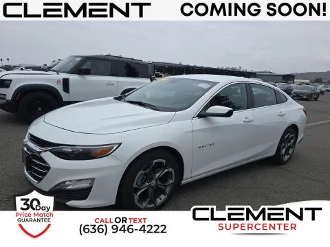 White 2024 Chevrolet Malibu LT for sale in Florissant, MO
