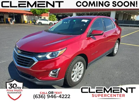 Red 2020 Chevrolet Equinox LT for sale in Florissant, MO