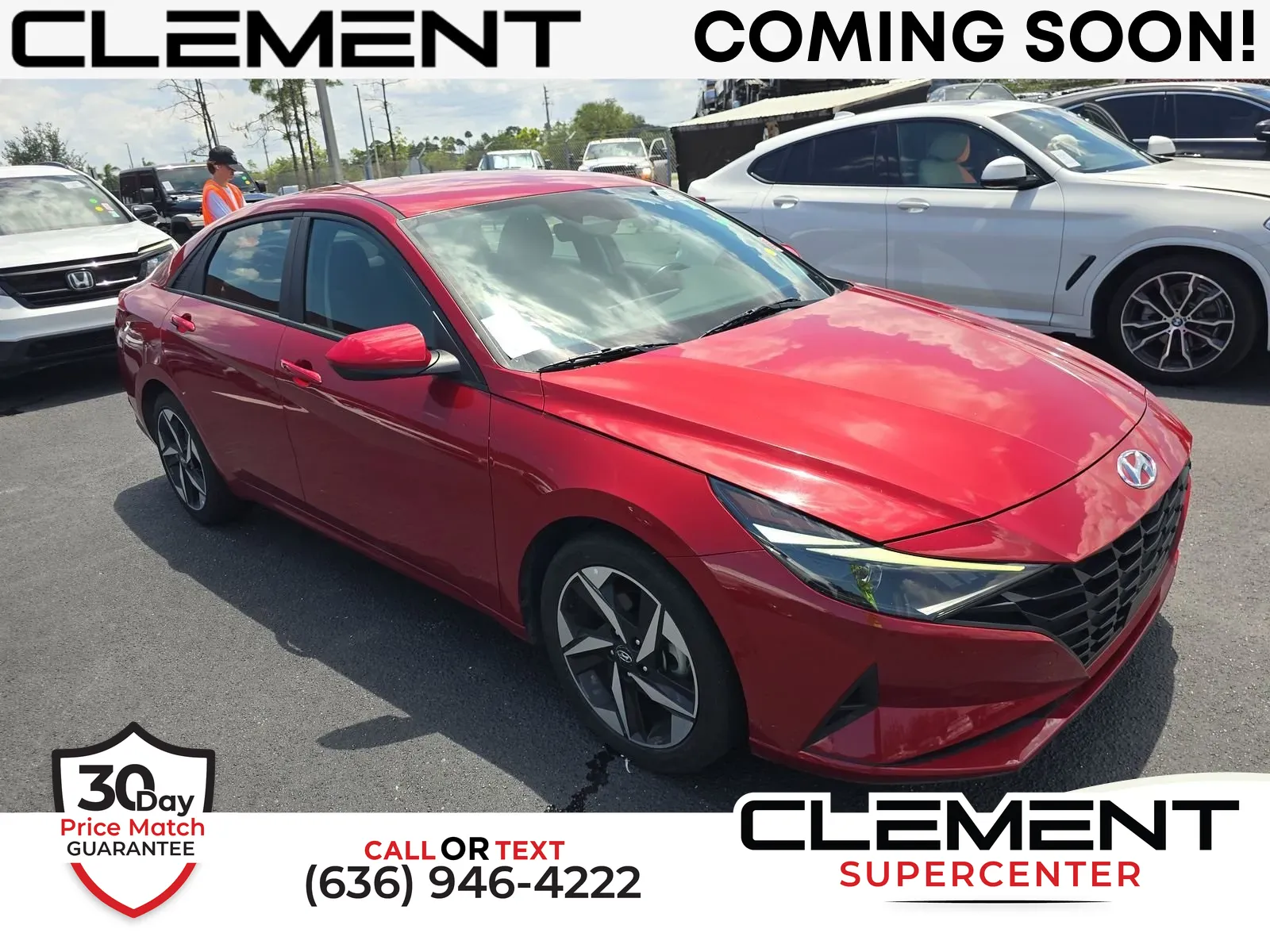 Red 2023 Hyundai Elantra SEL for sale in Florissant, MO