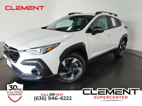 White 2024 Subaru Crosstrek Limited for sale in Florissant, MO
