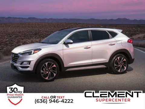 White 2021 Hyundai Tucson Value for sale in Florissant, MO