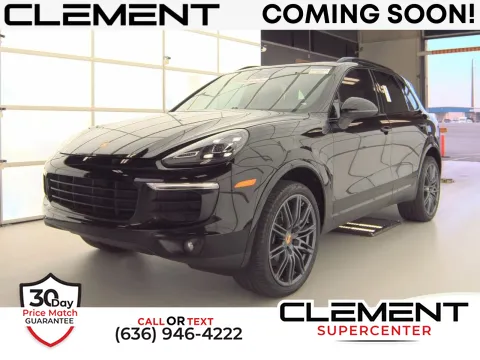 Black 2017 Porsche Cayenne Platinum Edition for sale in Florissant, MO