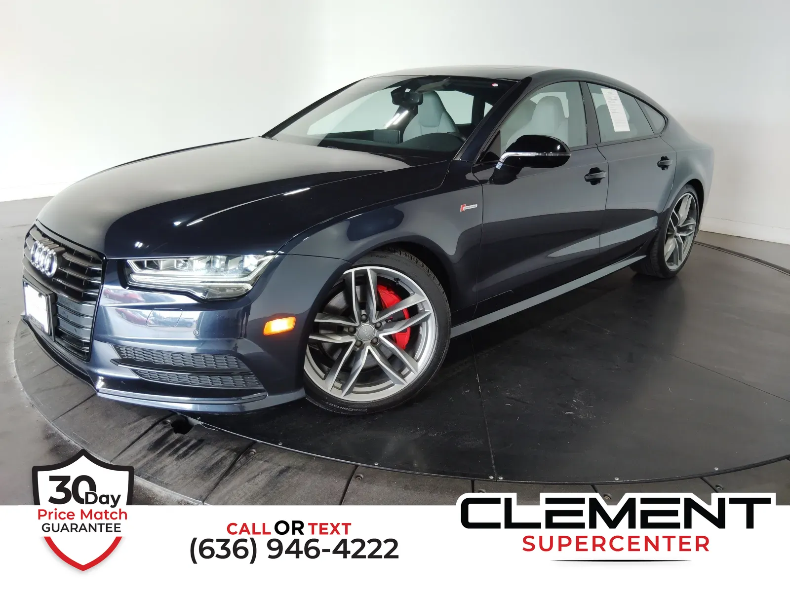Blue 2018 Audi A7 3.0T Premium Plus for sale in Florissant, MO