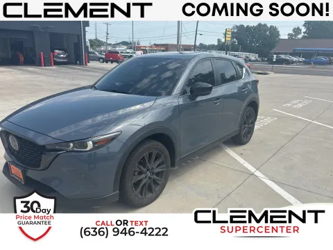 Gray 2023 Mazda CX-5 2.5 S Carbon Edition for sale in Florissant, MO