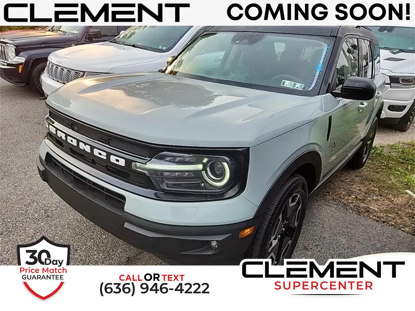 Gray 2021 Ford Bronco Sport Outer Banks for sale in Florissant, MO