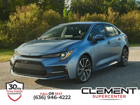 Red 2021 Toyota Corolla SE for sale in Florissant, MO