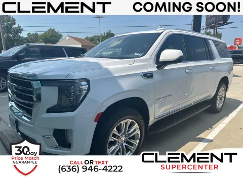 White 2021 GMC Yukon XL SLT for sale in Florissant, MO