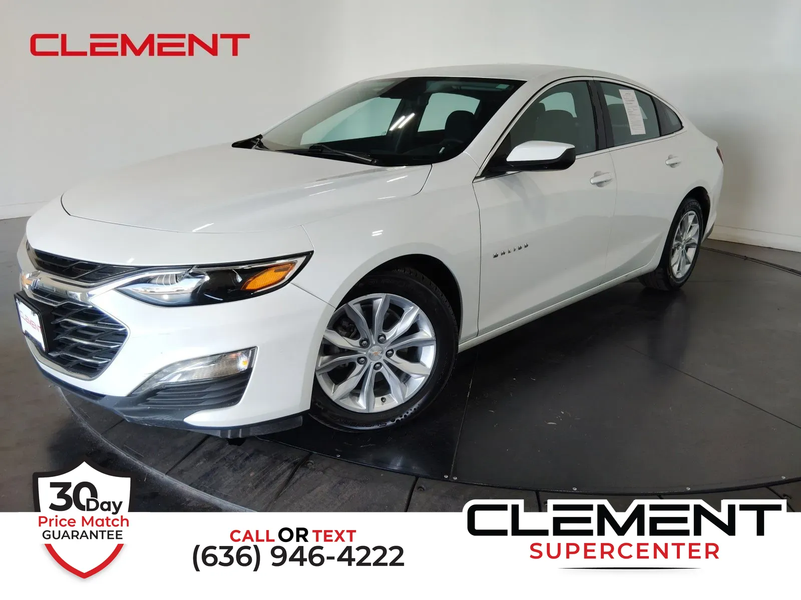 White 2023 Chevrolet Malibu LT for sale in Florissant, MO