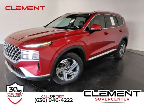 Red 2021 Hyundai Santa Fe SEL for sale in Florissant, MO