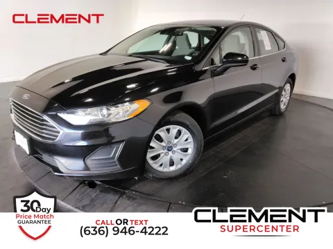 Black 2019 Ford Fusion S for sale in Florissant, MO