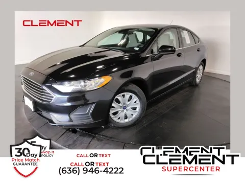 Black 2019 Ford Fusion S for sale in Florissant, MO