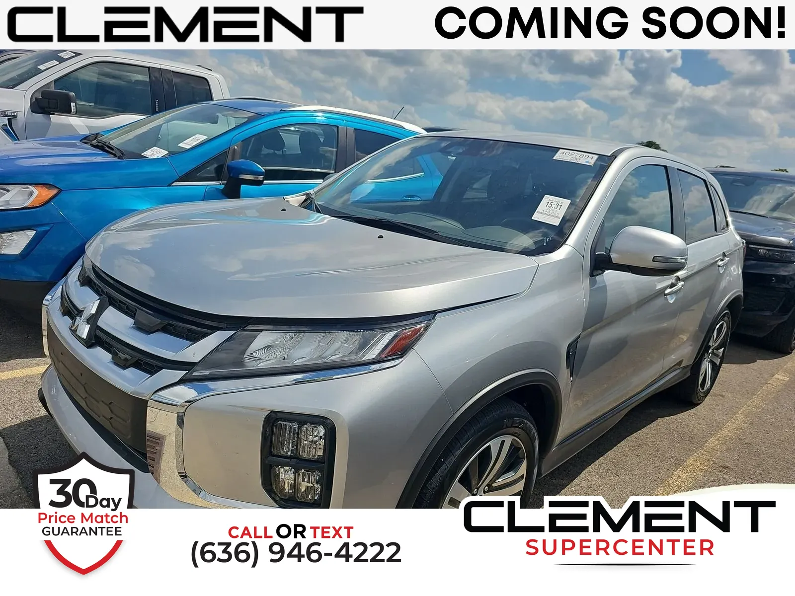 Silver 2024 Mitsubishi Outlander Sport 2.0 ES for sale in Florissant, MO