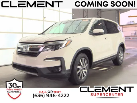 White 2019 Honda Pilot EX-L for sale in Florissant, MO